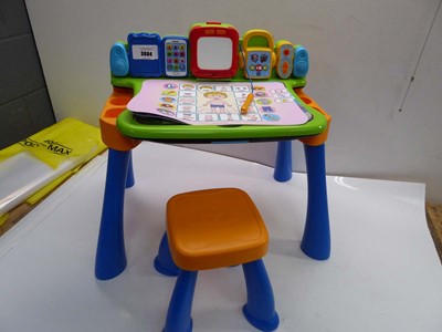 Lot 3684 - vtech childs touch & learn activity play table...
