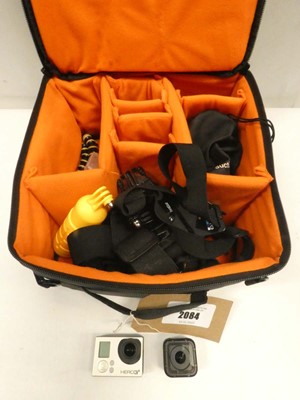 Lot 2084 - GoPro Hero Sessions and GoPro Hero3 action...