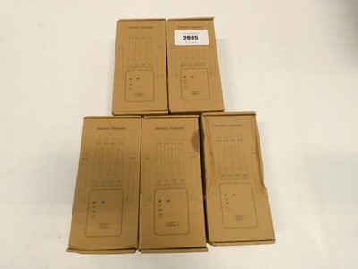 Lot 2085 - 5x wireless repeaters