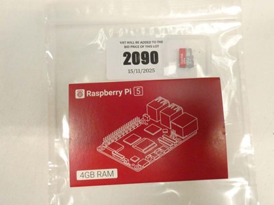 Lot 2090 - *Sealed* Raspberry Pi 5 with 32GB microSD