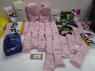 Lot 3695 - Large quantity of coffee beans including...