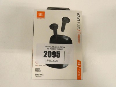 Lot 2095 - *Sealed* JBL Wave Flex wireless earphones