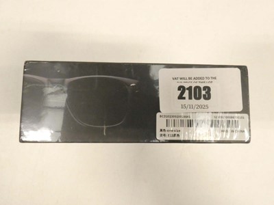Lot 2103 - E13 smart-glasses, sealed box