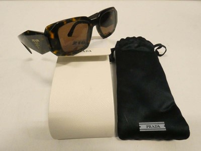 Lot 2104 - Prada SPR17W sunglasses with pouch and case