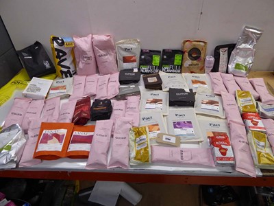 Lot 3704 - Large quantity of coffee beans and ground...