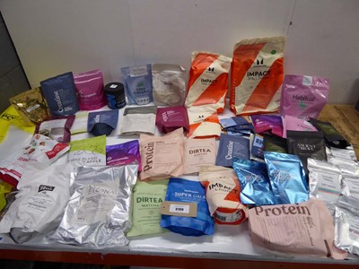 Lot 3709 - Impact Whey Isolate, Electrolyte drink mix,...