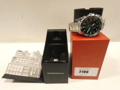 Lot 2106 - Tissot 1853 Seastar wristwatch with box