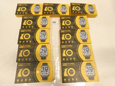 Lot 2111 - 11x boxed smartwatches