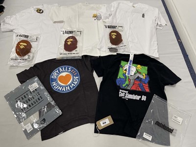 Lot 3819 - Selection of clothing to include Bathing Ape,...