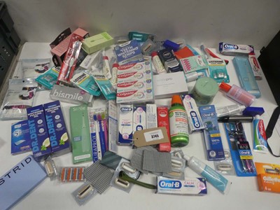 Lot 3745 - Selection of dental and shaving related items