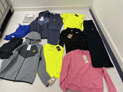 Lot 3860 - Selection of sportswear to include Nike, Under...