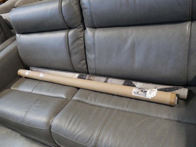 Lot 1490 - Large banner artwork of a female face in...