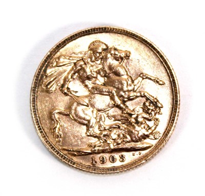 Lot 863 - An Edwardian sovereign dated 1903, Perth Mint