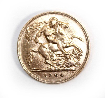 Lot 867 - An Edwardian half sovereign dated 1904