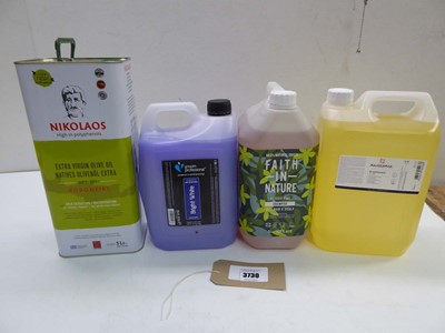 Lot 3730 - Olive Oil, Pet grooming shampoo, Grapeseed and...