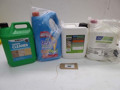 Lot 3731 - Ronseal garden cleaner, Resolva weedkiller,...
