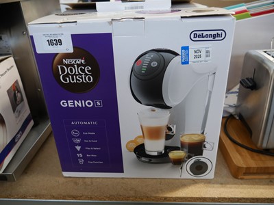 Lot 1639 - Boxed Nescafe Dolce Gusto coffee machine