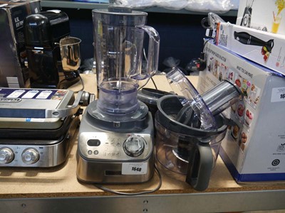 Lot 1648 - Unboxed Kenwood stand mixer and blender