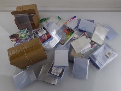 Lot 7739 - Qty of Card protection to include sleeves, top...