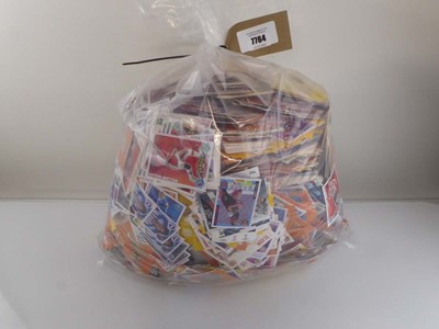 Lot 7764 - Large Qty of loose Football Trading cards from...