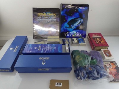 Lot 7596 - Large Qty of Assorted Trading cards to include...