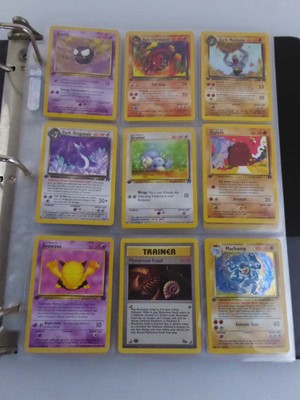 Lot 7359 - Two Pokémon Binders containing a Qty of...
