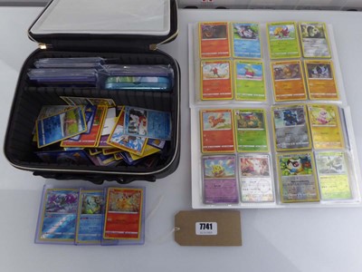 Lot 7741 - Qty of assorted Pokémon cards to include Holos,...