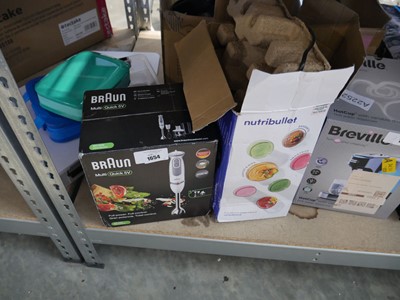 Lot 1654 - Boxed Braun multi quick 5V hand blender