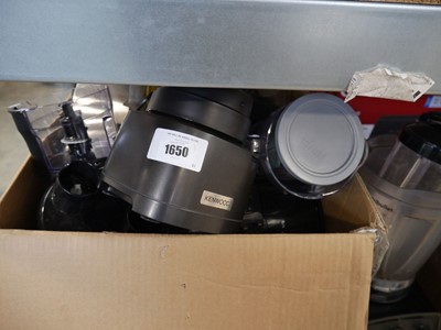 Lot 1650 - Large selection of blender & mixer parts and...