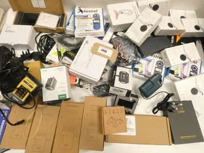 Lot 2445 - Mixed lot of electricals and accessories; WiFi...