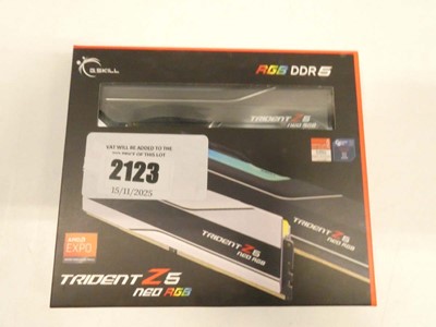 Lot 2123 - G Skill Trident Z5 RGB DDR5 32GB (16GBx2)
