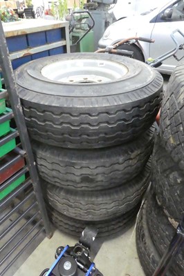 Lot 2456 - Set of 4 Waymaster 9-14.5 12ply tyres for...