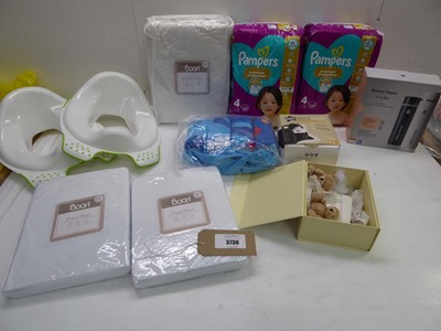 Lot 3736 - Tommee Tippee Prep Go feed maker set & Bottle...