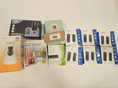 Lot 2446 - Fujifilm Instax Mini Link 3 plus assorted...