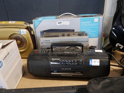 Lot 1820 - Panasonic radio cassette player, Ferguson...