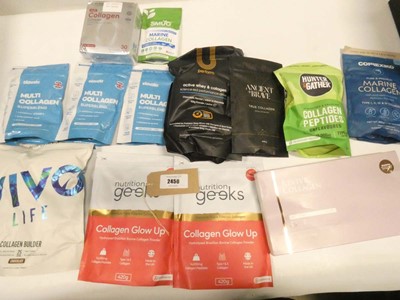 Lot 2450 - Selection of collagen support powder and...