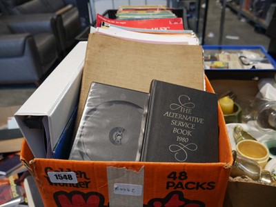 Lot 1548 - Box of sheet music