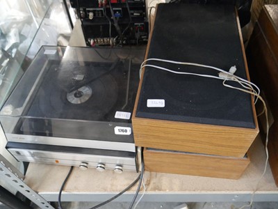 Lot 1760 - Solid State Fidelity UA4 record player with 2...