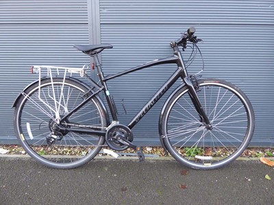 Lot 4027 - Specialised Sirrus black hybrid bike