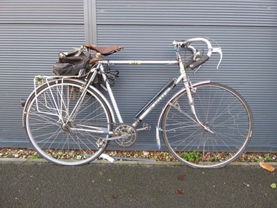 Lot 4041 - Rudge grey vintage racing bike with vintage...