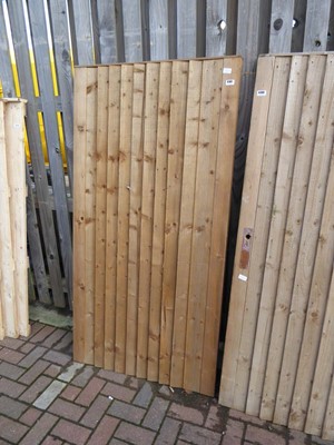 Lot 4181 - Timber braced garden gate, approx, 0.89m wide,...