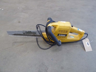 Lot 4080 - De Walt 240V Alligator saw