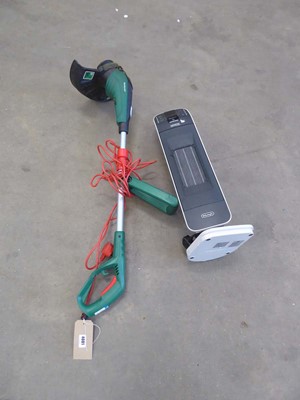 Lot 4081 - Qualcast 240V strimmer and a De Longhi 240V...