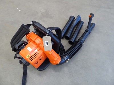 Lot 4088 - Eskde backpack petrol leaf blower