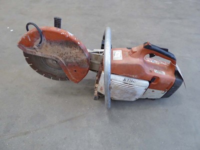 Lot 4090 - Stihl petrol disc cutter