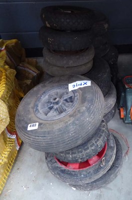 Lot 4103 - Quantity of assorted wheels/tyres
