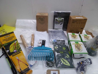 Lot 3883 - Grow Your Own Mushroom kit, Solar spot lights,...