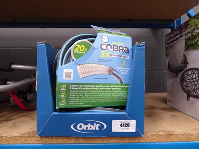 Lot 4126 - Quantity of Cobra 3X expanding hoses