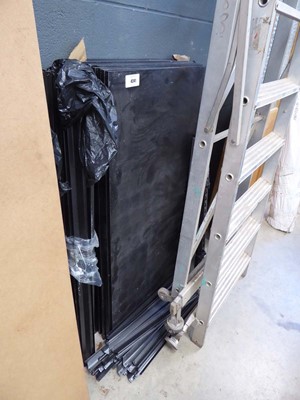 Lot 4241 - Qty of disassembled racking