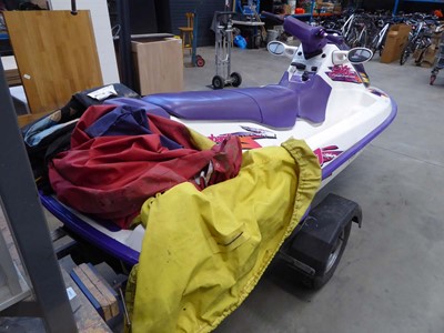 Lot 4252 - Sea.Doo GTS Bombardier jetski on Hallmark...